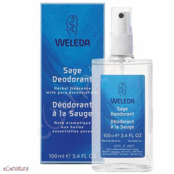 Spray Desodorante de Salvia Weleda